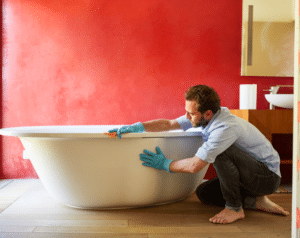 Refinishing Bathtub