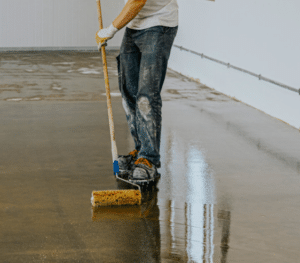 Recoating wood floors