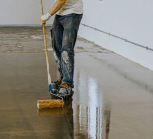 Recoating wood floors