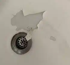 bathtub peeling