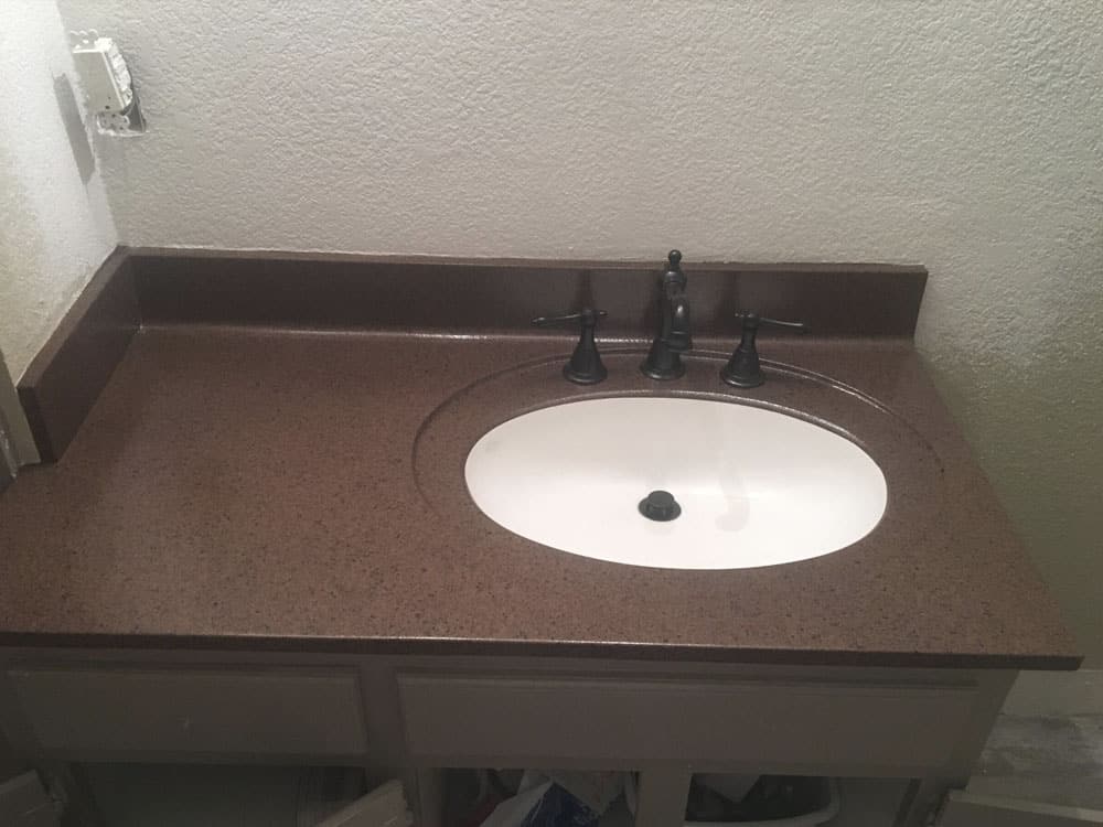 Bathroom Vanity Refinishing Fort Worth